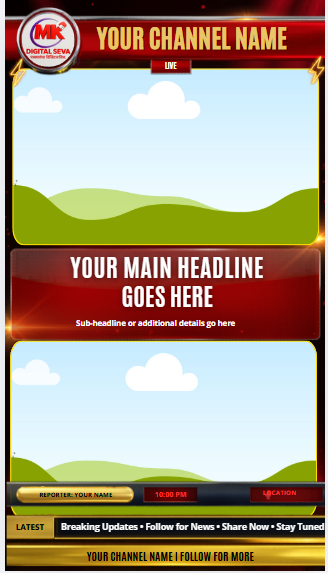 PREMIUM NEWS REEL CANVA TEMPLAT - Image 12