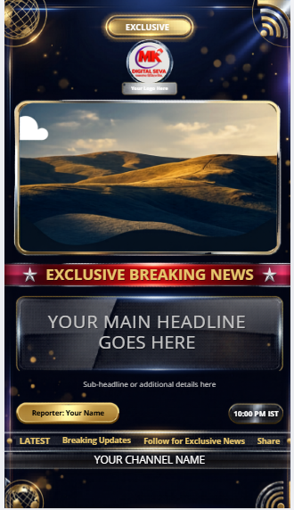 PREMIUM NEWS REEL CANVA TEMPLAT - Image 7